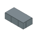 Adoquínes de cemento R6 10x20x6 cm para proyectos peatonales